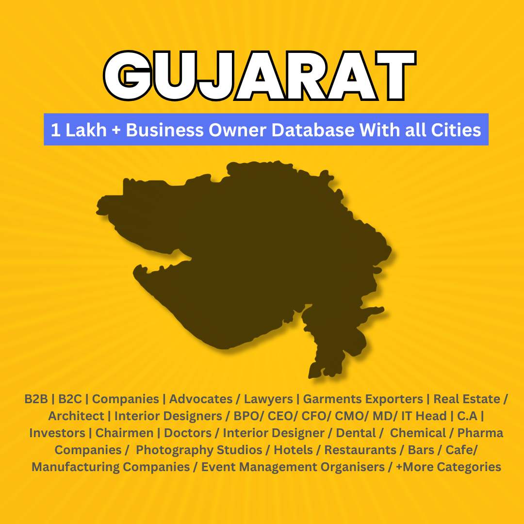 Gujarat Business Owner Database
