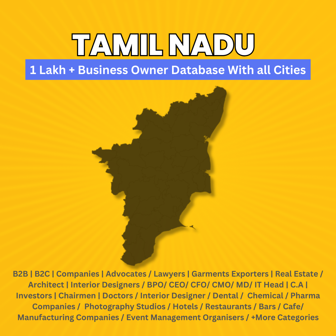 Tamilnadu Business Owner Database