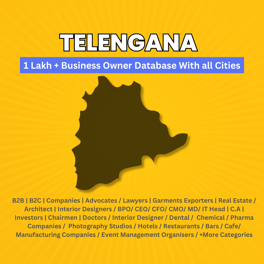 Telangana Business Owner Database