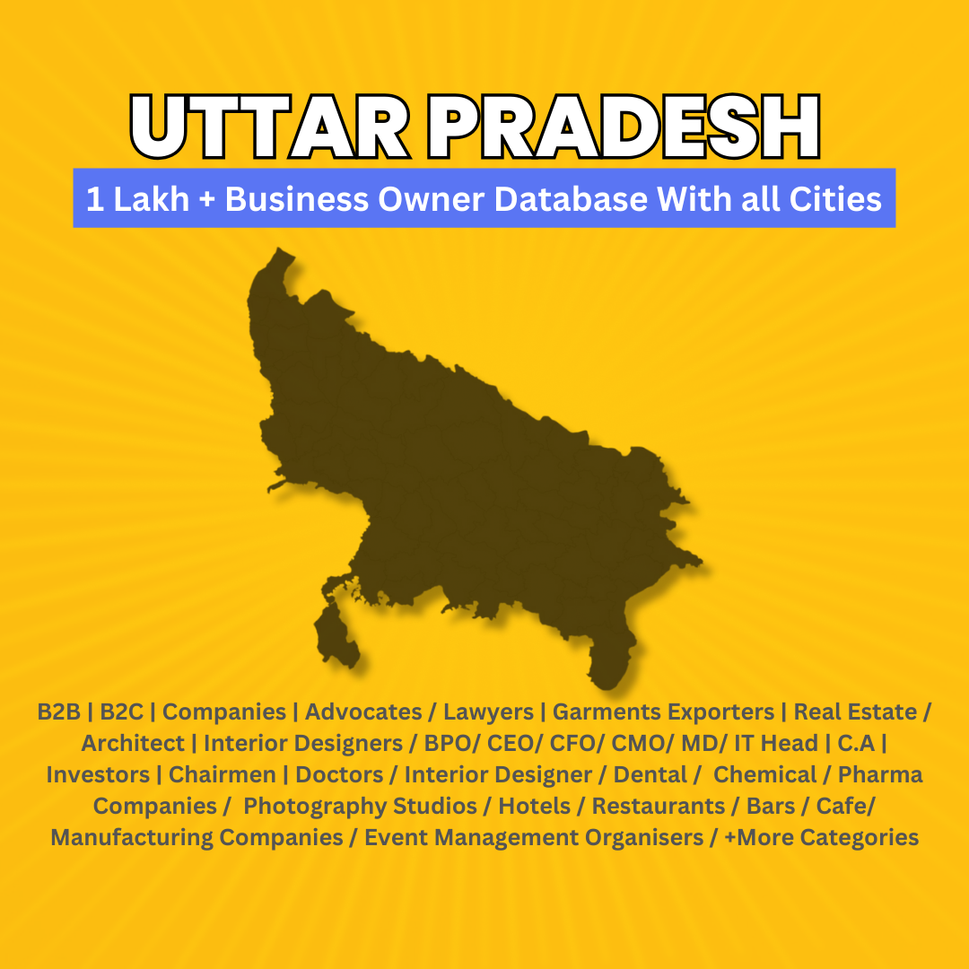 Uttar Pradesh Business Owner Database